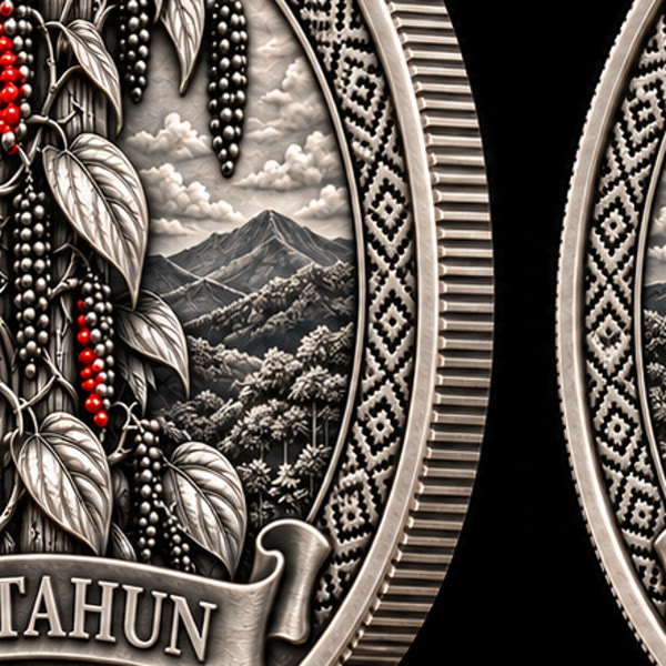 Close-up of the selected coin edge