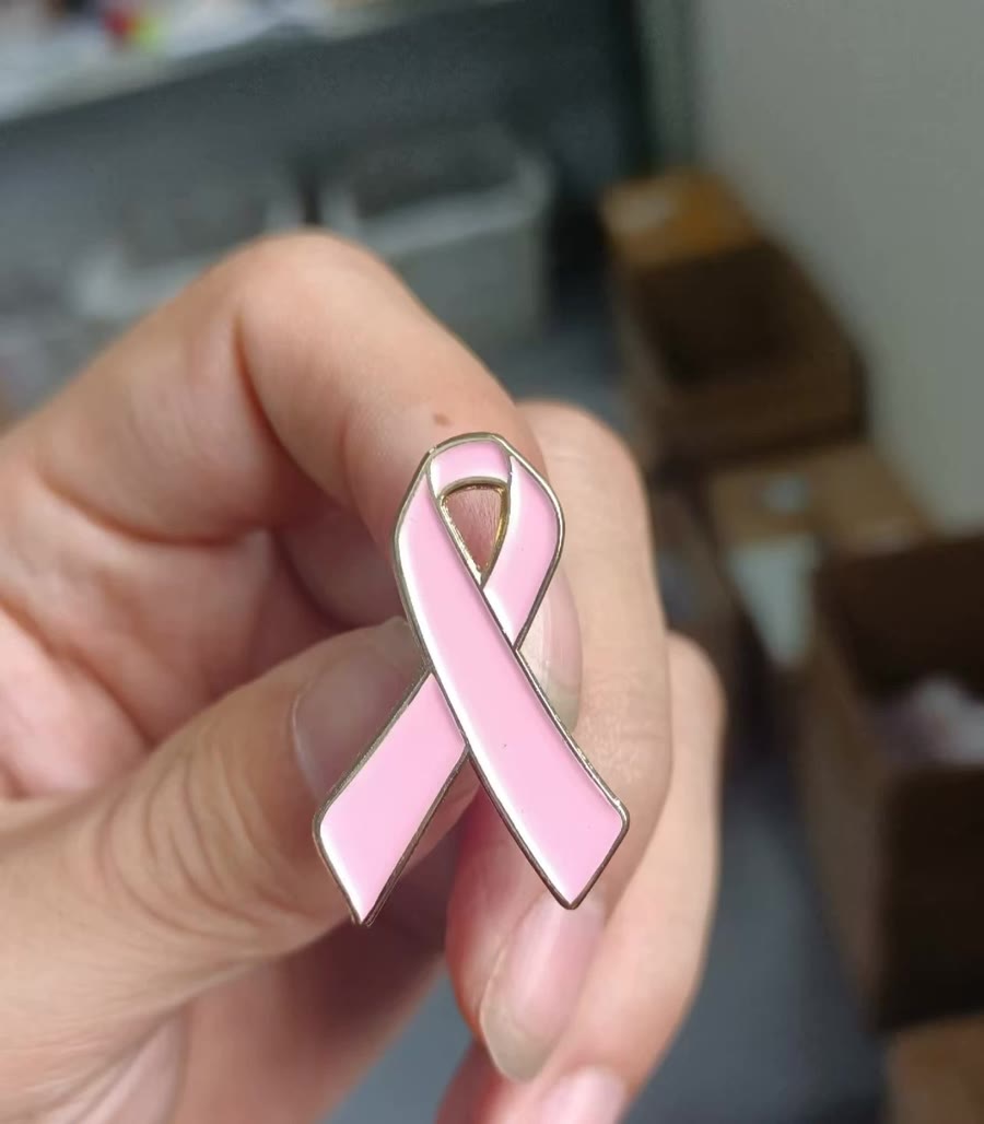 Custom shape · ribbon in hard enamel